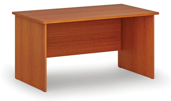 Kancelářský psací stůl PRIMO WOOD, 140x80 cm, třešeň