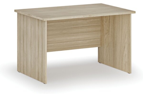 Kancelářský psací stůl PRIMO WOOD, 120x80 cm, dub přírodní