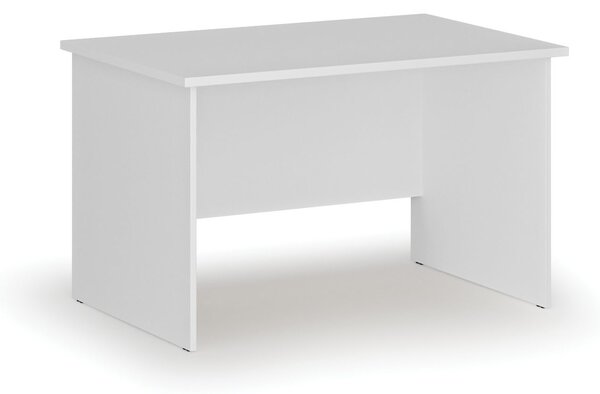 Kancelářský psací stůl PRIMO WHITE, 120x80 cm, bílá