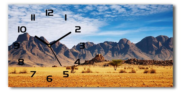 Skleněné hodiny na stěnu Skály v Namíbii pl_zsp_60x30_f_5022604