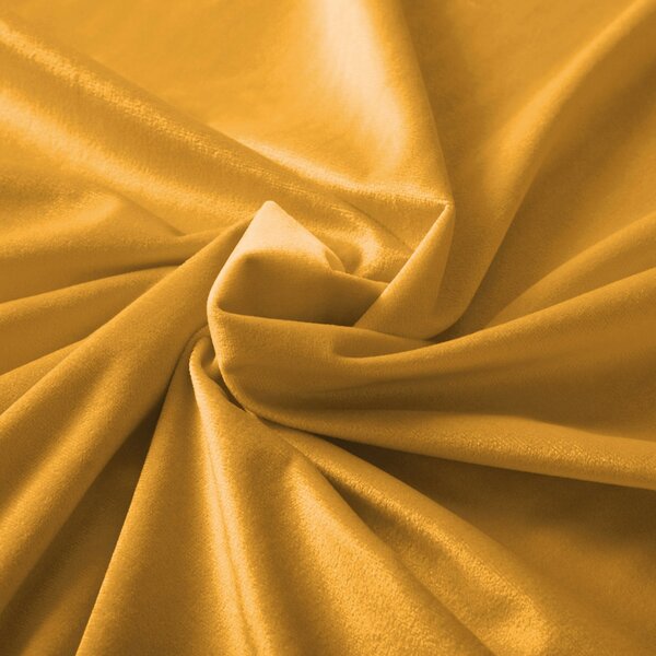 Biante Sametový přehoz/běhoun na postel Velvet Premium SVP-037 Zlatavě oranžový Na míru