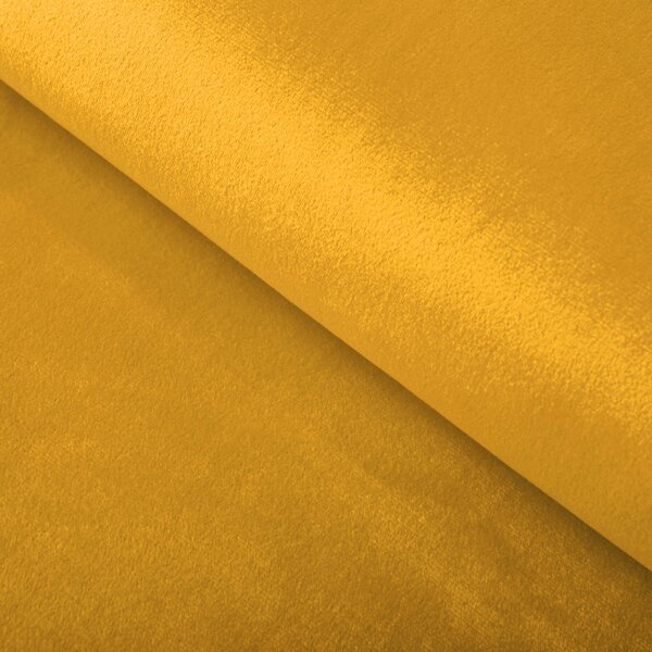 Biante Sametový přehoz/běhoun na postel Velvet Premium SVP-037 Zlatavě oranžový Na míru