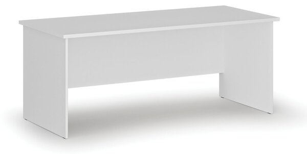Kancelářský psací stůl PRIMO WHITE, 180x80 cm, bílá