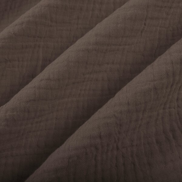 Biante Mušelínový povlak na polštář MSN-069 Kakaově hnědý 30 x 50 cm