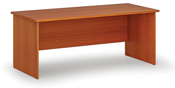 Kancelářský psací stůl PRIMO WOOD, 180x80 cm, třešeň