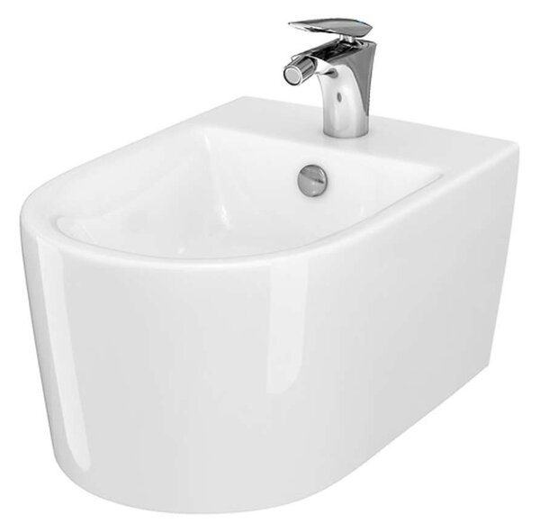 Cersanit Inverto závěsný bidet 52 x 35,5 cm, Bílá, K671-002