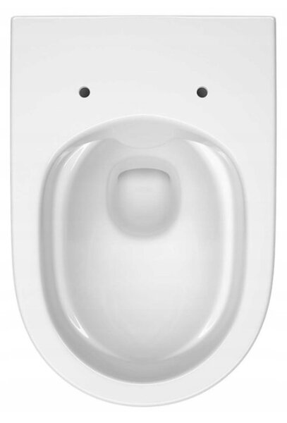 Cersanit Larga Oval CleanOn, závěsná wc mísa bez sedátka, K120-003