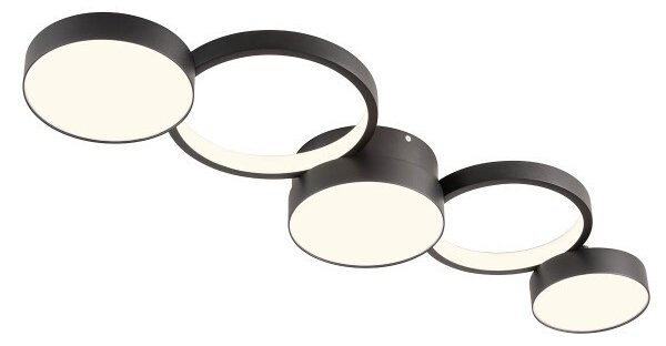 Redo 01-2541 LED přisazené stropní svítidlo CRONOS | 65W integrovaný LED zdroj | 4137lm | 3000K