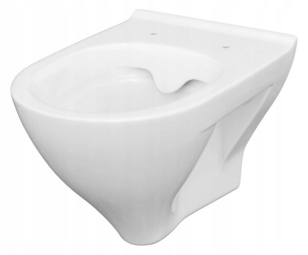 Cersanit Mille - závěsná wc mísa CleanOn se SLIM pomalu padajícím sedátkem z duroplastu, SET B291, bílá, S701-453