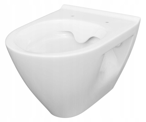 Cersanit Mille Plus CleanOn, závěsná wc mísa bez sedátka, bílá, K675-007