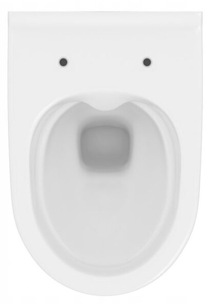 Cersanit Mille CleanOn, závěsná wc mísa bez sedátka, bílá, K675-008