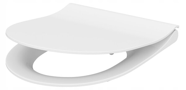 Cersanit Mille - závěsná wc mísa CleanOn se SLIM pomalu padajícím sedátkem z duroplastu, SET B291, bílá, S701-453