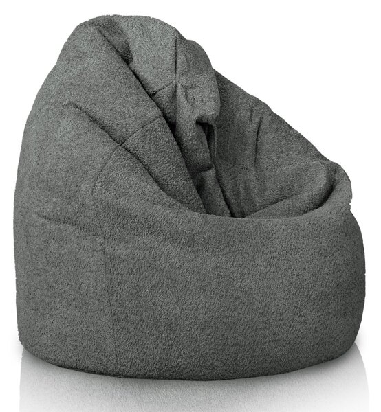 Sedací vak Primabag Mega Sako Bounce tmavě šedá