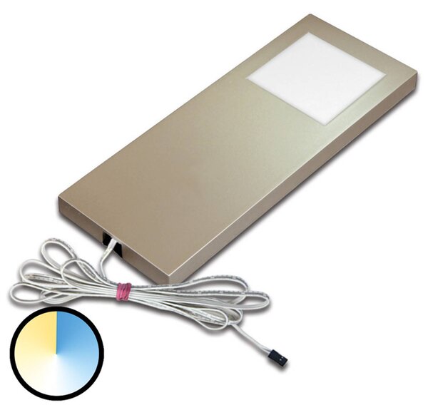 Dynamic LED Slim-Pad F podhledové světlo, nerez