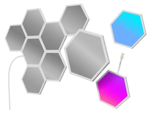 Govee - LED RGB Stmívatelný panel LED/7,2W/230V Wi-Fi