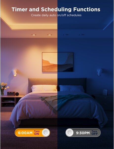 SADA 2x LED RGBWW Stmívatelná žárovka GU10/4,8W/230V 2700-6500K Wi-Fi - Govee
