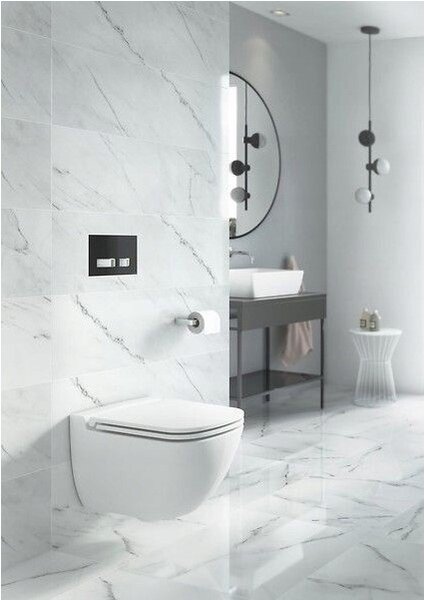 CERSANIT Cersanit, závěsné wc Caspia CleanOn bez sedátka, bílá, K11-0233