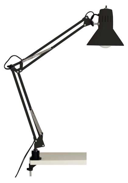 Brilliant - Stolní lampa s klipem HOBBY 1xE27/40W/230V černá