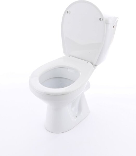Cersanit MITO GREY, WC kombi 3/6 lit. se zadním odpadem + WC sedátko PP, TK002-005