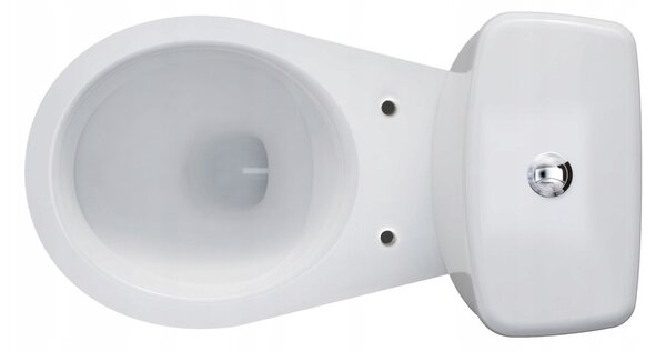Cersanit MITO GREY, WC kombi 3/6 lit. se zadním odpadem + WC sedátko PP, TK002-005