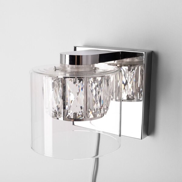 Zuma Line W0389-01A-B5AC LED nástěnné svítidlo GEM | 5W integrovaný LED zdroj