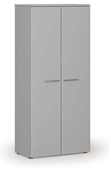 Šatní skříň s výsuvem PRIMO GRAY, 800 x 420 x 1781 mm, šedá