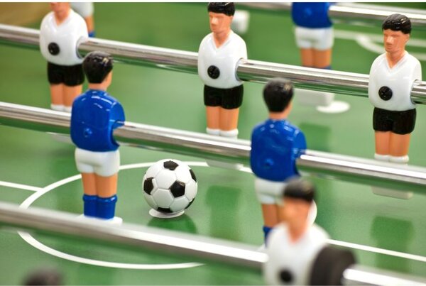 GamesPlanet Stolní fotbal Belfast rozkládací, světlé dřevo