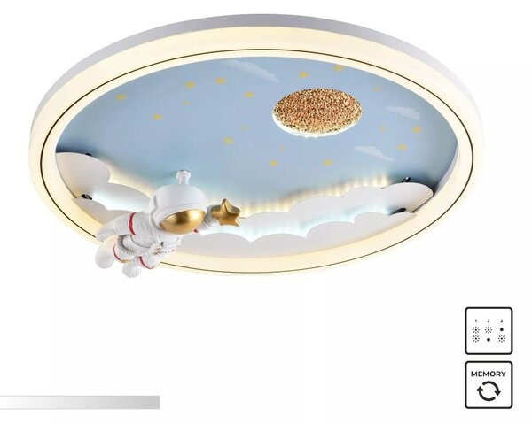 Zuma Line MX4020-1-DWD LED přisazené stropní svítidlo FOCUS | 42W integrovaný LED zdroj | 3000+5000K