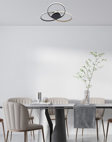 Zuma Line 20169-GD LED přisazené stropní svítidlo BOLD | 60W integrovaný LED zdroj | 3000/4000/6000K