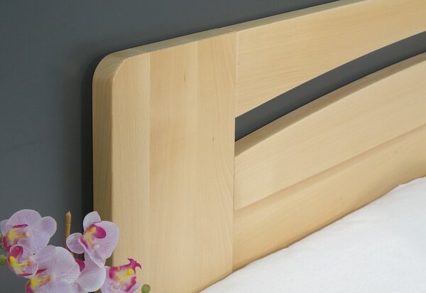 Zvýšená postel z masivu Riči, 80x200, 90x200, masiv buk