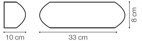 Ideal Lux 163598 venkovní nástěnné svítidlo Giove Coffee 1x60W|E27|IP54 - hnědé