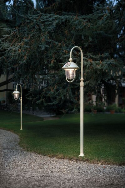 Ferroluce Venkovní stojací lampa BARI, v. 157 cm, 1xE27, IP43