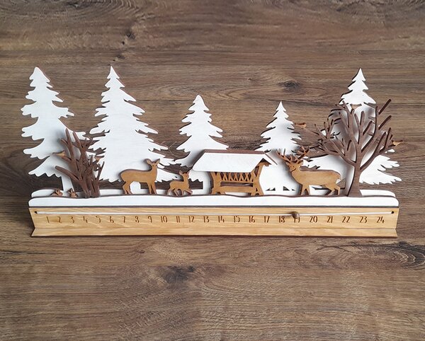 Adventní kalendář Jeleni v lese
