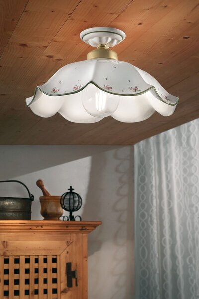Ferroluce Stropní svítidlo BELLUNO, ∅ 39 cm, 1xE27