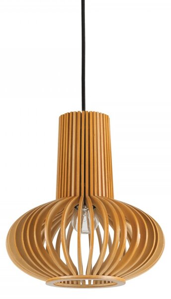 Ideal Lux 159850 závěsné stropní svítidlo Citrus 1x60W|E27 - dřevo
