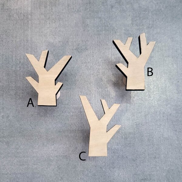 Věšák STROMKY 7,5 cm A