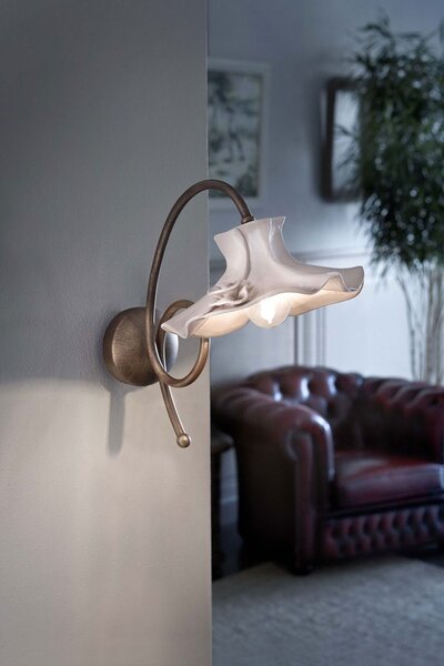 Ferroluce Nástěnné designové svítidlo LECCO, v. 30 cm, 1xE14