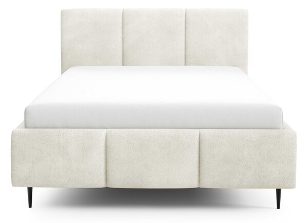 Manželská postel 140x200 VIONA LEG s úložným prostorem - ecru 1