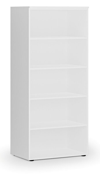 Kancelářský regál PRIMO WHITE, 800 x 500 x 1781 mm, bílá