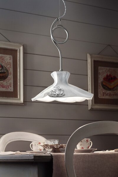 Ferroluce Závěsné designové svítidlo LECCO, ∅ 38 cm, v. 48 cm, 1xE27