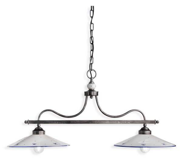 Ferroluce Závěsné svítidlo ASTI, d. 97 cm, 2xE27