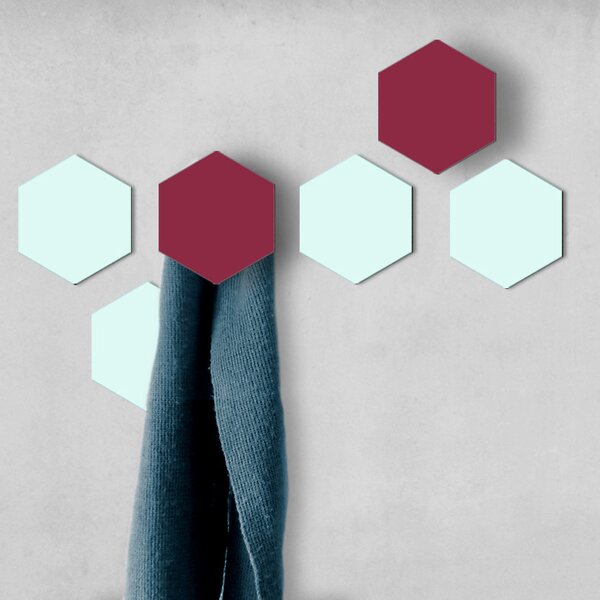Věšák HEXAGONY 5 cm