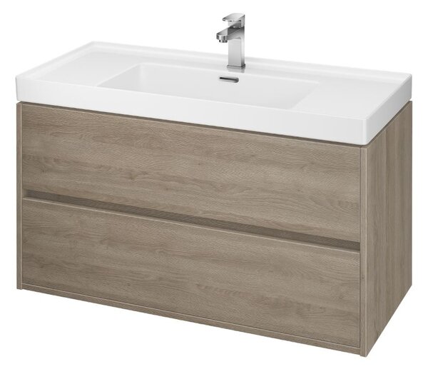Cersanit - Crea skříňka pod umyvadlo na desku 100cm, dub, S924-011