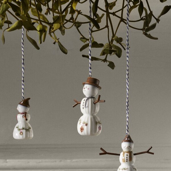 Vánoční ozdoba Hammershøi Christmas Snowman 9,5 cm