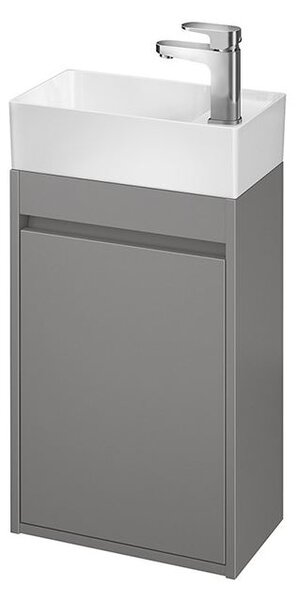 Cersanit - Crea skříňka pod umyvadlo 40cm, šedá, S924-014