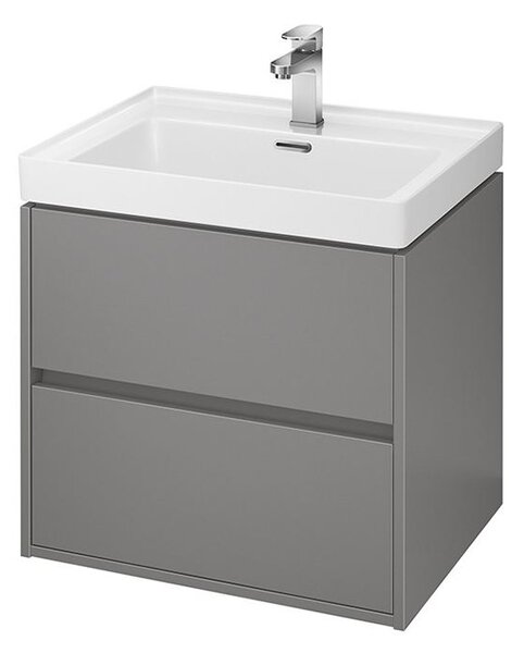 Cersanit - Crea skříňka pod umyvadlo 60cm, šedá, S924-016