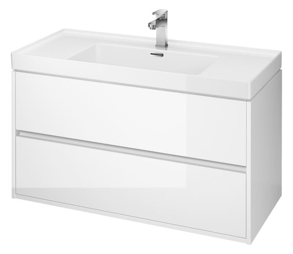 Cersanit - Crea závěsná skříňka pod umyvadlo 100cm, bílá, S924-021