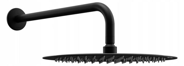 Mexen KAI, podomítkové rameno 40cm + sprchová hlavice 30cm, černá, 79230-70 + 79211-70