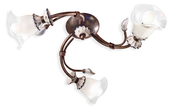 Ferroluce Stropní svítidlo VINCENZA, ∅ 48 cm, 3xE14