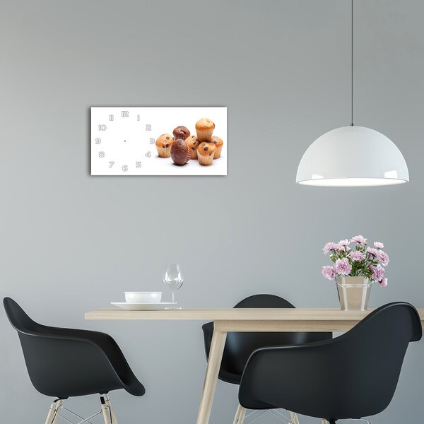 Moderní skleněné hodiny na stěnu Bábovky pl_zsp_60x30_f_65890240
